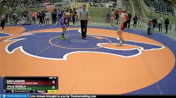 145 lbs Champ. Round 1 - Sam LaFaver, Mountain View High School Wres vs Titus Rodela, Peninsula Wrestling Club