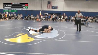 133 lbs Round Of 16 - Taylor Tan, Wesleyan vs Jake Craig, Southern Maine