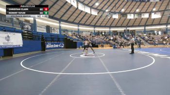 285 lbs 5th Place Match - Robert Tatum, Colby Community College vs Christian Clark, Northern Oklahoma College