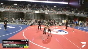 56 lbs Cons. Round 4 - Tilden Taylor, Wyoming Underground Wrestling vs Cooper Johnson, Green River Grapplers Wrestling