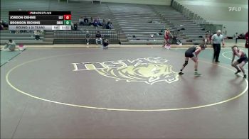 141 lbs Round 1 (6 Team) - Bronson Richins, Southwest Minnesota State vs Jordon Oehme, Sioux Falls