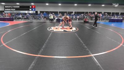 175 lbs Consolation - Makayla Vasser, SC vs Sarah Pulk, MN