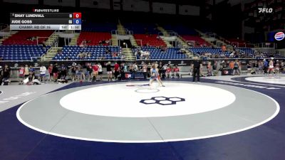 88 lbs Champ. Rd Of 16 - Shay Lundvall, IA vs Jude Goss, GA