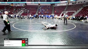 133 lbs Consy Rd Iii - Devin Junko, Trinity vs Kai Vielma, Connellsville