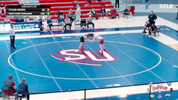 157 lbs Cons. Round 1 - Matthew Garland, Randolph vs Kyler North, Southern Virginia