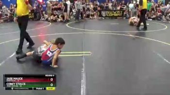 56 lbs Round 3 (6 Team) - Cobey Stulce, Team Gotcha vs Jase Mauck, Iowa Elite