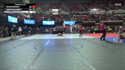 66 lbs 5th Place Match - Jacob Buckley, Berserker Wrestling Club vs Winston Barrett, Sheridan Wrestling Club
