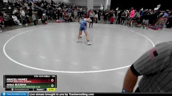 115 lbs Cons. Round 3 - Araceli Nunez, Ascend Wrestling Academy vs Anna Buurma, Michigan Revolution Wrestling Club