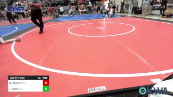 85 lbs Quarterfinal - Wyatt Austin, Sperry Wrestling Club vs Josey Voss, Skiatook Youth Wrestling