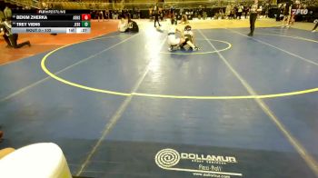 132 lbs Cons. Round 2 - Bekim Zherka, Aubrey Rogers vs Trey Viens, Jensen Beach