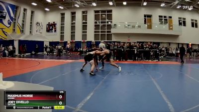 175 lbs Cons. Round 3 - Maximus Morse, Xavier vs Joey DiVello, Skyline