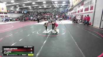 126 lbs Cons. Round 1 - JP Lopez, Winslow vs Kaiden Dietrich, Boulder Creek