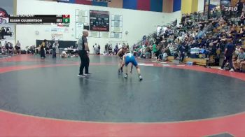 120 lbs Champ. Round 2 - Elijah Culbertson, Gresham vs Miles Schlaht, Sandy