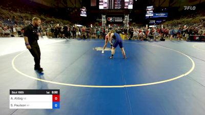 145 lbs Cons 64 #2 - Alexa Aldag, NE vs Sophia Paulson, WI