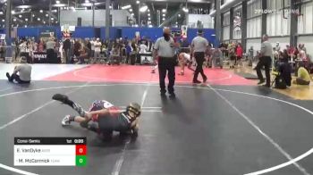 58 lbs Consolation - Ethan VanDyke, Ares vs Macson McCormick, Team Porcelli