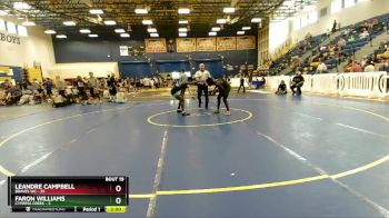 150 lbs Round 5 (8 Team) - LeAndre Campbell, Braves WC vs FARON WILLIAMS, Cypress Creek