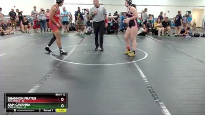 165 lbs Round 3 (8 Team) - Shannon Fratus, Full Circle vs Sam Cavanna, Xtreme Team