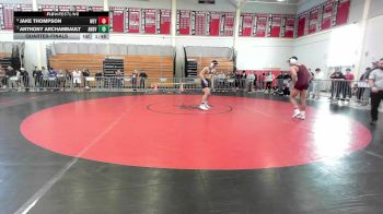 165 lbs Quarterfinal - Jake Thompson, Weymouth vs Anthony Archambault, Andover