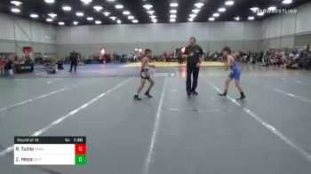 70 lbs Prelims - Roman Tuttle, Roanoke Area Wrestling vs Zeke Meza, Central Catholic