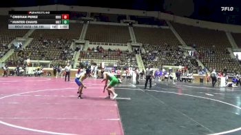 5A 190 lbs Quarterfinal - Cristian Perez, Beauregard HS vs Hunter Chavis, Holtville