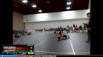 82 lbs Round 2 - Kyro Moreno, Miami Wrestling Club vs Luke Phillips, Team Ares