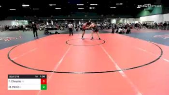 285 lbs Consolation - Faustino Chaydez, AZ vs Miguel Perez, ID