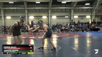 184 lbs Cons. Round 2 - Sampson Wilkins, Castleton University vs Cooper Kelley, Trinity College (Connecticut)