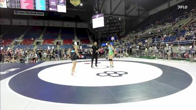 135 lbs Cons. Rd Of 64 - Layla McGarvin, VT vs Kinzey Long, NE