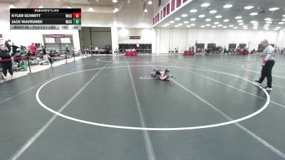 70.2-73.7 lbs Champ. Round 3 - Jack Wavrunek, Wisconsin vs Kyler Schmitt, Wisconsin