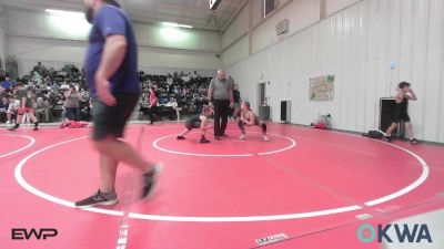 88-95 lbs Rr Rnd 2 - Madalynn Turman, Vian Wrestling Club vs Ruby Johnson, Brushy Wrestling Club