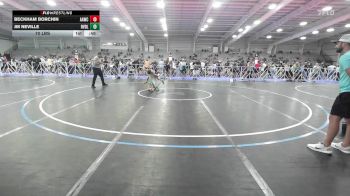70 lbs Rr Rnd 1 - Beckham Borchin, All-American Wrestling Club Blue vs JM Neville, Revival Black