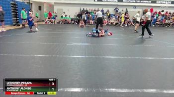 88 lbs Round 1 (6 Team) - Leonydes Peraza, Florida Punishers vs Anthony Alonso, Glasgow WA