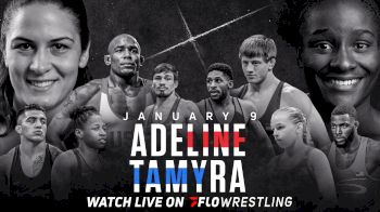 Full Replay - FloWrestling: Adeline vs. Tamyra - Mat 1 - Jan 9, 2021 at 5:59 PM CST