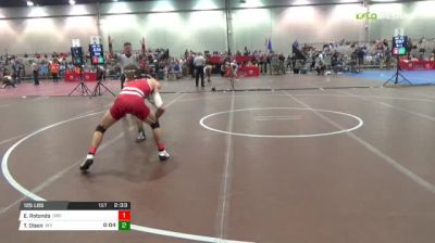 125 lbs Consi of 32 #2 - Ethan Rotondo, Wisconsin vs Trent Olson, Wyoming