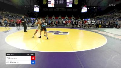 157 lbs Cons 16 #2 - Tigran Greyan, CA vs Cael Gilmore, OH