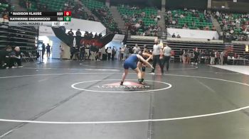 6-7A 138 Cons. Round 2 - Katherine Underwood, Florence vs Madison Klause, Hoover