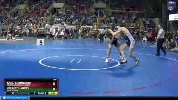 152 lbs Champ. Round 1 - Wesley Harvey, Bishop Ryan vs Carl Tjernlund, Ellendale/Edegely/Kulm