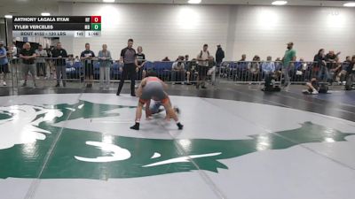 120 lbs Round Of 64 - Anthony LaGala Ryan, NY vs Tyler Verceles, MD