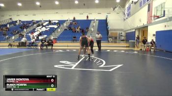 285 lbs Placement Matches (8 Team) - Ruben Morfin, Santa Ana vs Javier Montoya, Palomar