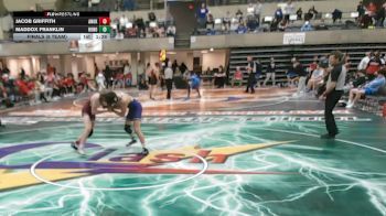 133 lbs Finals (8 Team) - Jacob Griffith, Anoka, MN vs Maddox Franklin, Hononegah, IL