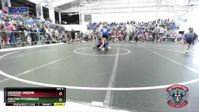 80-88 lbs Cons. Semi - Jackson Greene, Clearwater vs Colton Fitzgerald, Kansas