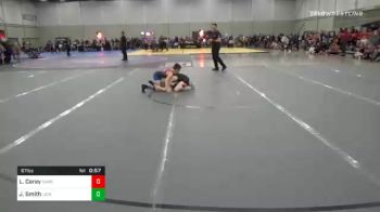 67 lbs Consolation - Liam Carey, Sarbacker Wrestling Academy vs Jackson Smith, Lions Wrestling Academy