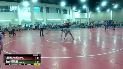 135 lbs Round 3 (8 Team) - Sian Rogers, Indiana Smackdown Girls vs Lillian Hagemann, Nebraska Black Widows