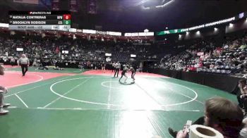 122 lbs Cons. Round 5 - Brooklyn Robison, ATAA vs Natalia Contreras, WPW1