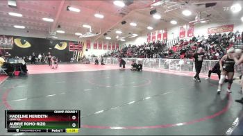 135 lbs Champ. Round 1 - Madeline Merideth, Cerritos vs Aubrie Romo-Rizo, Tahquitz