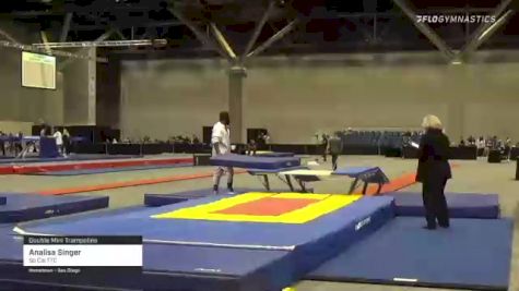 Analisa Singer - Double Mini Trampoline, So Cal TTC - 2021 USA Gymnastics Championships