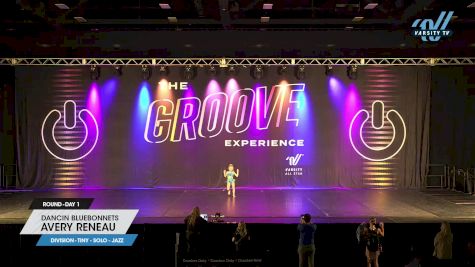 Dancin Bluebonnets - Avery Reneau [2023 Tiny - Solo - Jazz Day 1] 2023 GROOVE Dance Grand Nationals