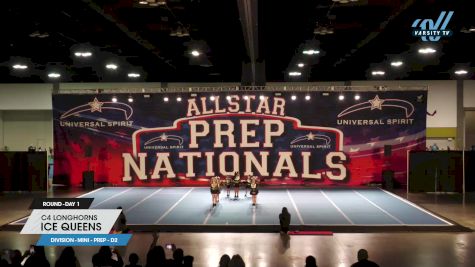 C4 Longhorns - Ice Queens [2023 L1.1 Mini - PREP - D2 Day 1] 2023 CHEERSPORT Atlanta Classic & US All Star Prep Nationals