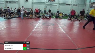 90 lbs Final - Gage Kirby, Ohio Gold 24K vs Aiden Wright, Pit Crew