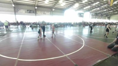 58 lbs Semifinal - Penelope Degroat, Dominate WC vs Jayce Lyubimov, Top Rank Hammers